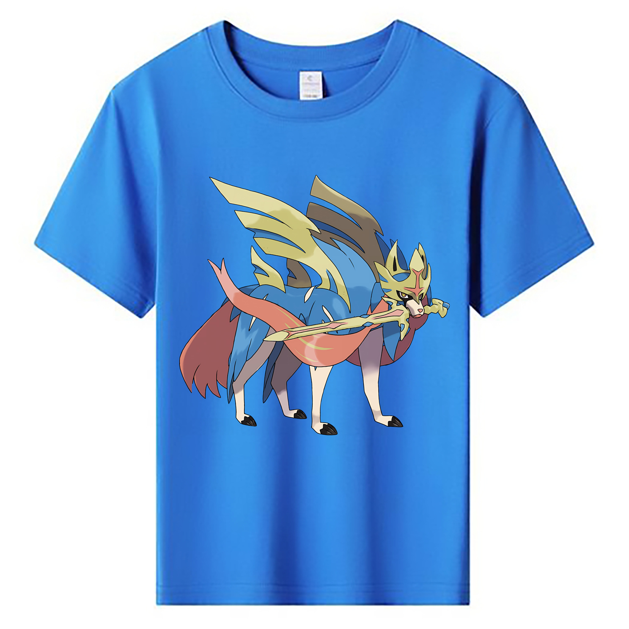 （画像用） ポケットモンスター Pokémon 綿100％キッズTシャツ（フロントプリント）